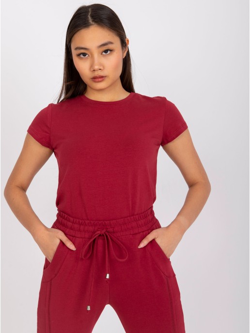 T-shirt-RV-TS-4623.42-bordowy T-shirt-RV-TS-4623.42-bordowy