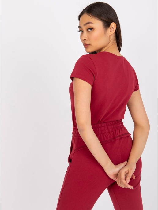 T-shirt-RV-TS-4623.42-bordowy T-shirt-RV-TS-4623.42-bordowy