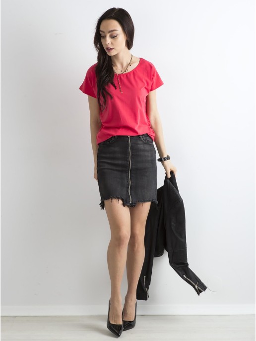 T-shirt-RV-BZ-4622.26-koralowy T-shirt-RV-BZ-4622.26-koralowy