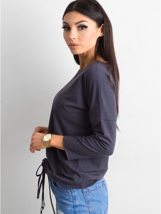 Bluzka-RV-BZ-4691.40P-grafitowy Bluzka-RV-BZ-4691.40P-grafitowy