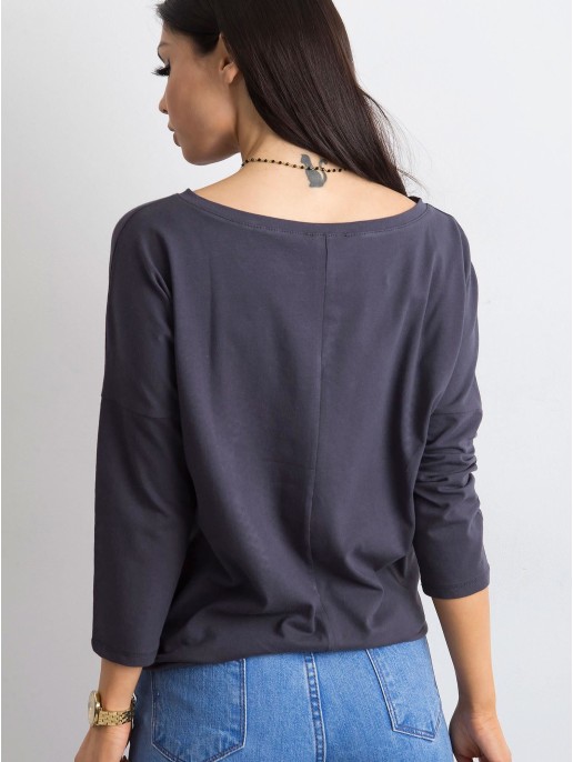 Bluzka-RV-BZ-4691.40P-grafitowy Bluzka-RV-BZ-4691.40P-grafitowy