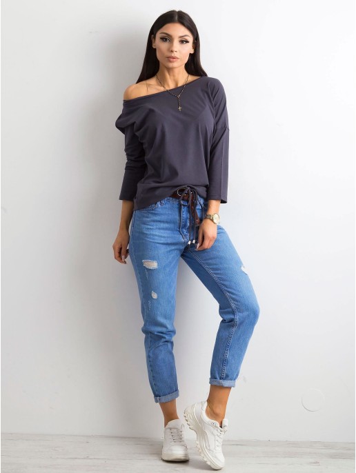 Bluzka-RV-BZ-4691.40P-grafitowy Bluzka-RV-BZ-4691.40P-grafitowy