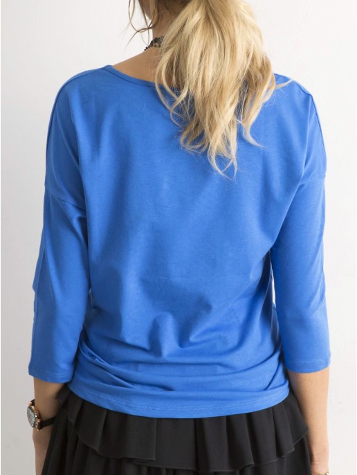 Bluzka-RV-BZ-4661.57P-ciemny niebieski Bluzka-RV-BZ-4661.57P-ciemny niebieski