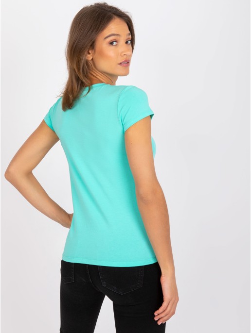 T-shirt-RV-TS-4623.83-turkusowy T-shirt-RV-TS-4623.83-turkusowy