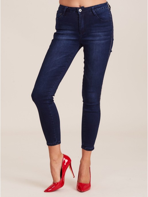 Spodnie jeans-JMP-SP-BF8952.59-ciemny niebieski Spodnie jeans-JMP-SP-BF8952.59-ciemny niebieski