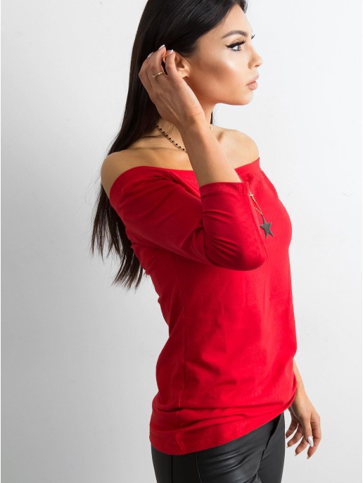 Bluzka-RV-BZ-4692.56-czerwony Bluzka-RV-BZ-4692.56-czerwony