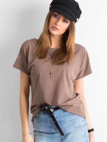 T-shirt-RV-TS-4662.24P-brązowy 2