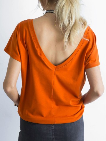 T-shirt-RV-TS-4662.39P-ciemny pomarańczowy 2