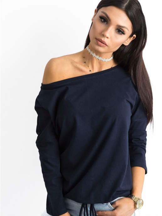 Bluzka-RV-BZ-4691.37P-granatowy Bluzka-RV-BZ-4691.37P-granatowy