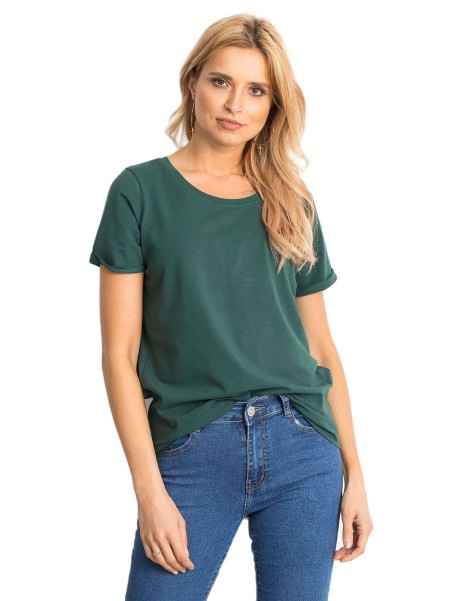 T-shirt-RV-TS-4838.17P-ciemny zielony
