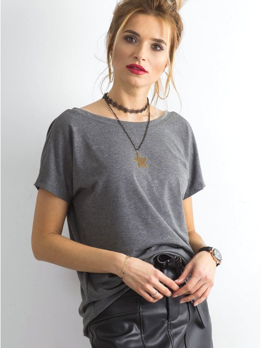 T-shirt-RV-TS-4662.37P-ciemny szary