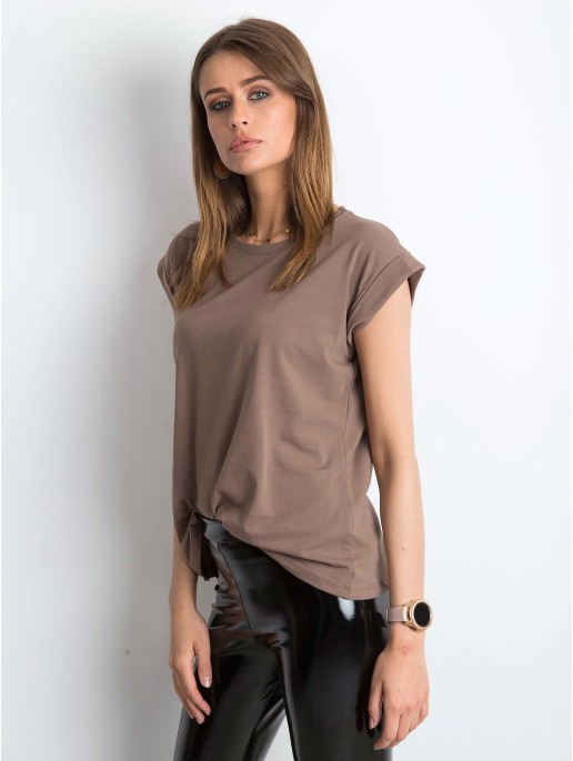 T-shirt-RV-TS-4833.69P-brązowy