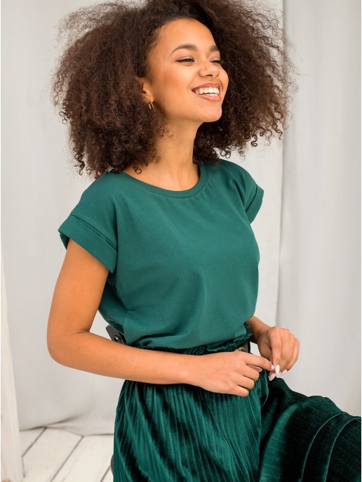 T-shirt-RV-TS-4833.28P-ciemny zielony