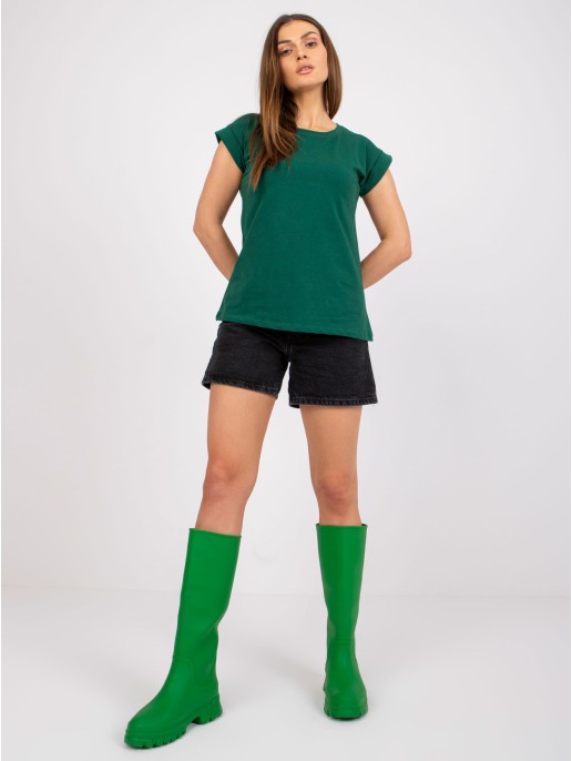 T-shirt-RV-TS-4833.28P-ciemny zielony