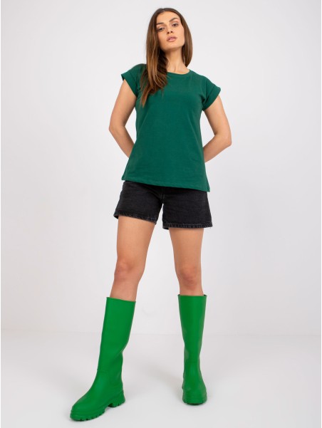 T-shirt-RV-TS-4833.28P-ciemny zielony