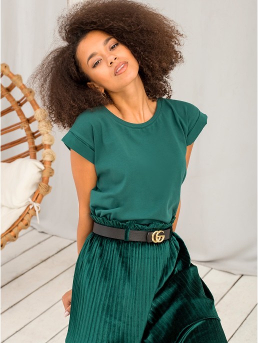 T-shirt-RV-TS-4833.28P-ciemny zielony