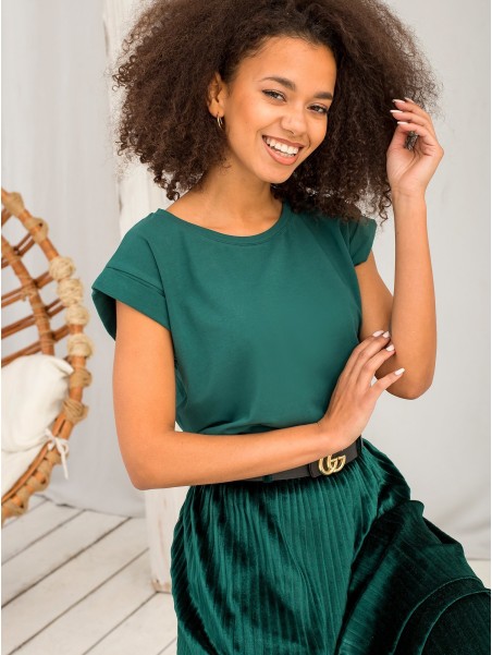 T-shirt-RV-TS-4833.28P-ciemny zielony