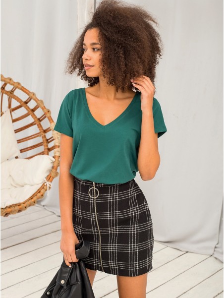 T-shirt-RV-TS-4832.35P-ciemny zielony