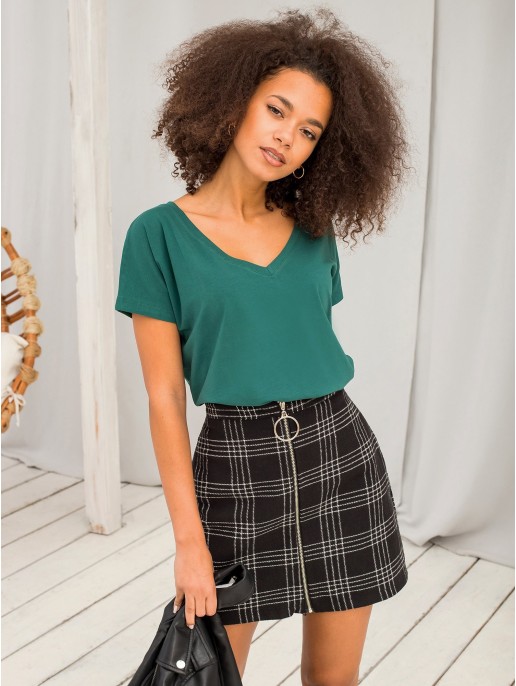 T-shirt-RV-TS-4832.35P-ciemny zielony