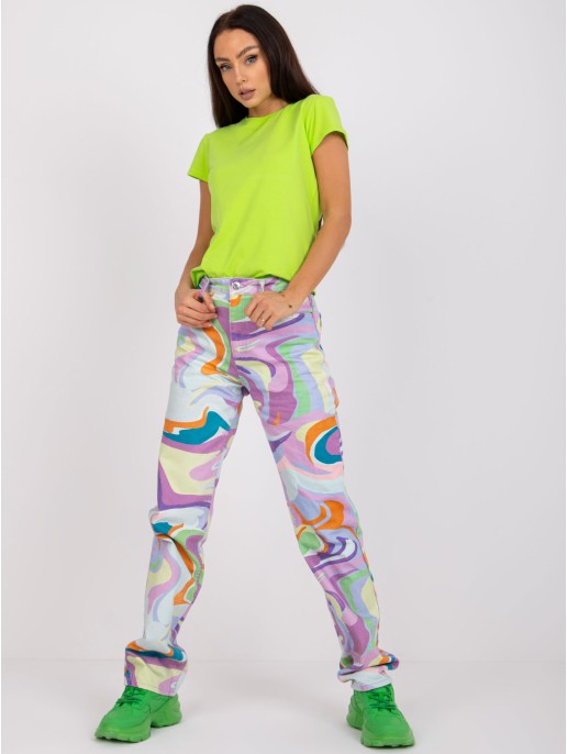 T-shirt-RV-TS-4623.84-fluo zielony