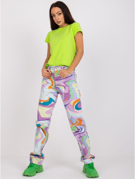 T-shirt-RV-TS-4623.84-fluo zielony