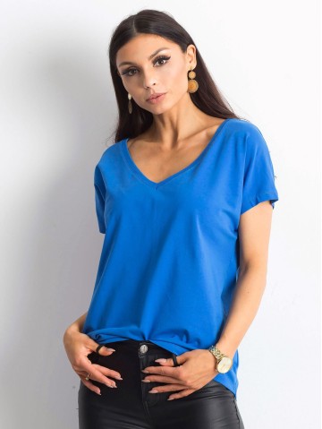 T-shirt-RV-TS-4832.10P-ciemny niebieski