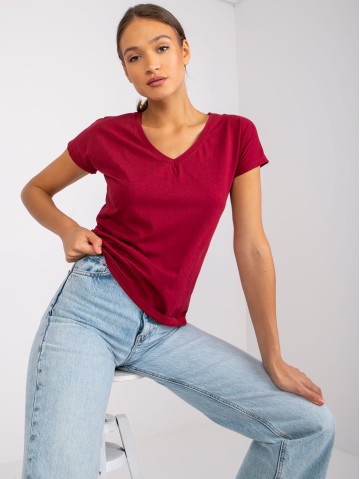 T-shirt-RV-TS-4832.16P-bordowy