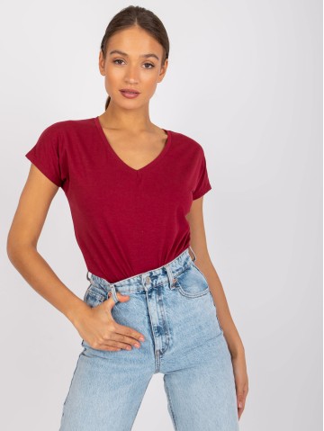 T-shirt-RV-TS-4832.16P-bordowy 2