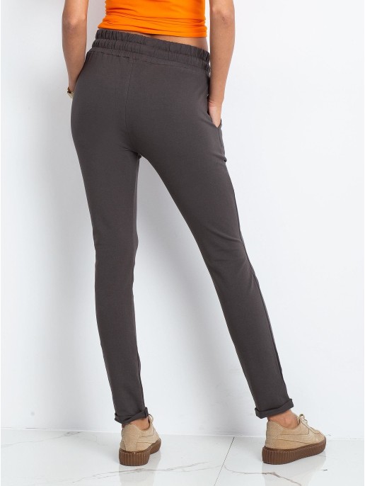 Spodnie dresowe-RV-DR-3698.08X-ciemny khaki Spodnie dresowe-RV-DR-3698.08X-ciemny khaki