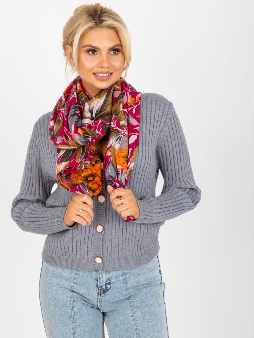 Pareo-AT-PO-176244.71-ciemny różowy Pareo-AT-PO-176244.71-ciemny różowy