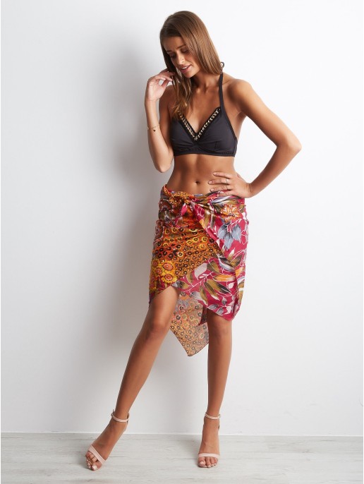 Pareo-AT-PO-176244.71-ciemny różowy Pareo-AT-PO-176244.71-ciemny różowy