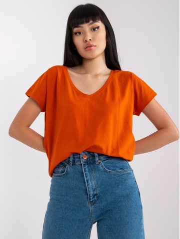 T-shirt-RV-TS-4832.38P-ciemny pomarańczowy 2