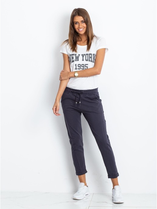 Spodnie dresowe-RV-DR-3589.10X-grafitowy Spodnie dresowe-RV-DR-3589.10X-grafitowy