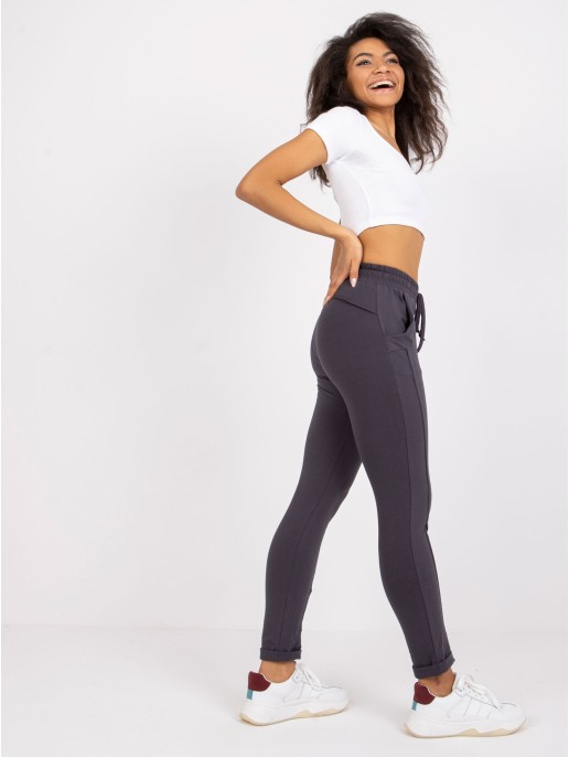 Spodnie dresowe-RV-DR-3589.10X-grafitowy Spodnie dresowe-RV-DR-3589.10X-grafitowy