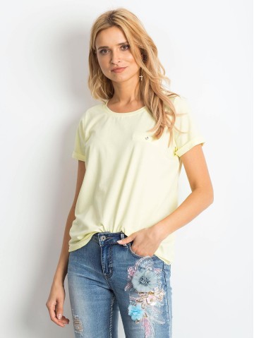 T-shirt-RV-TS-4838.13P-jasny żółty
