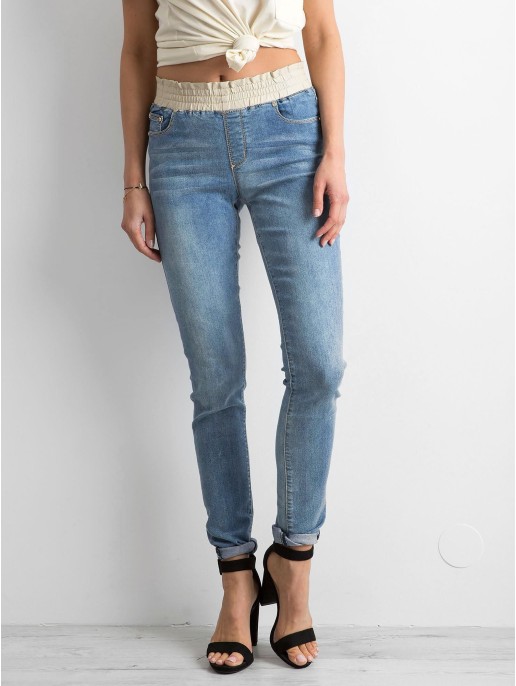 Spodnie jeans-CE-SP-8125.69-niebieski