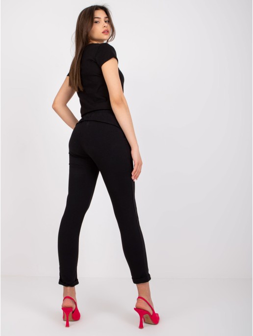 Spodnie dresowe-RV-DR-3589.09X-czarny Spodnie dresowe-RV-DR-3589.09X-czarny