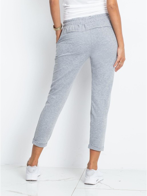 Spodnie dresowe-RV-DR-3589.09X-szary Spodnie dresowe-RV-DR-3589.09X-szary