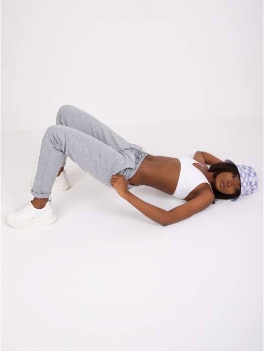 Spodnie dresowe-RV-DR-3589.09X-szary Spodnie dresowe-RV-DR-3589.09X-szary