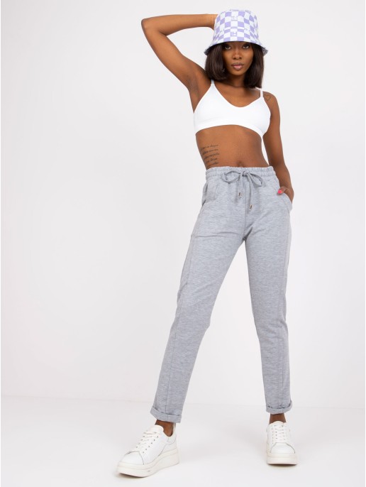 Spodnie dresowe-RV-DR-3589.09X-szary Spodnie dresowe-RV-DR-3589.09X-szary