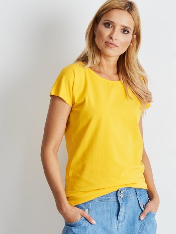 T-shirt-RV-BZ-4622.17-ciemny żółty 2