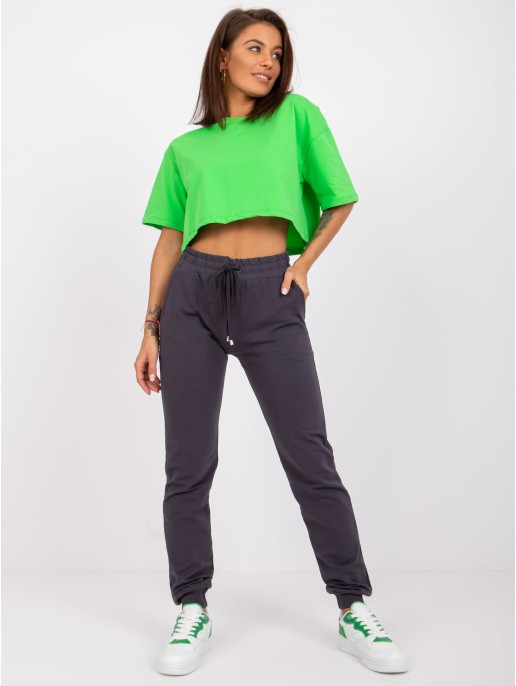 Spodnie dresowe-RV-DR-5040.10X-grafitowy Spodnie dresowe-RV-DR-5040.10X-grafitowy