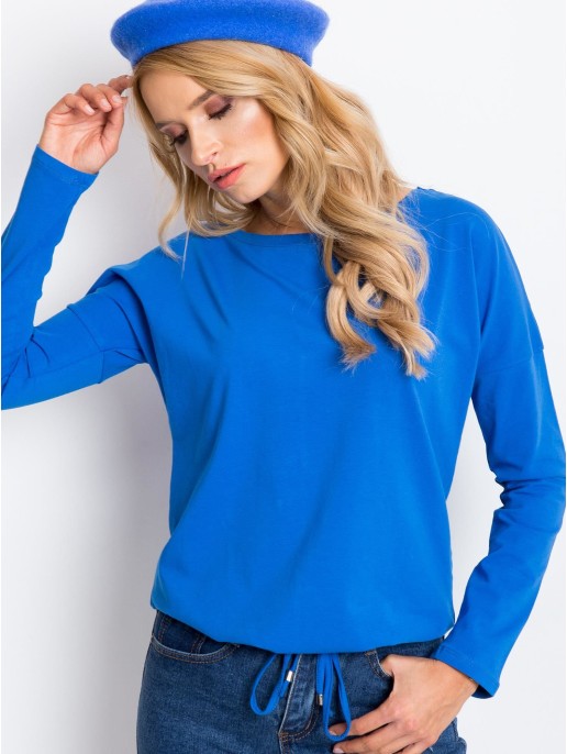 Bluzka-RV-BZ-5122.10P-ciemny niebieski Bluzka-RV-BZ-5122.10P-ciemny niebieski