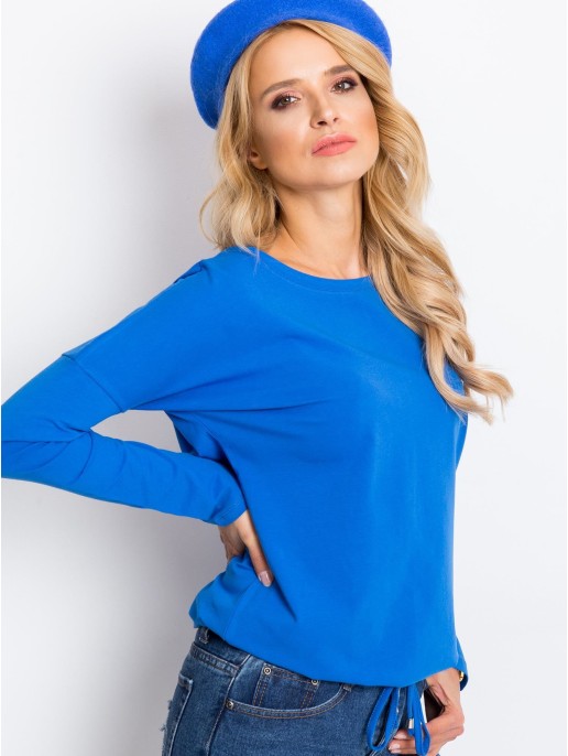 Bluzka-RV-BZ-5122.10P-ciemny niebieski Bluzka-RV-BZ-5122.10P-ciemny niebieski