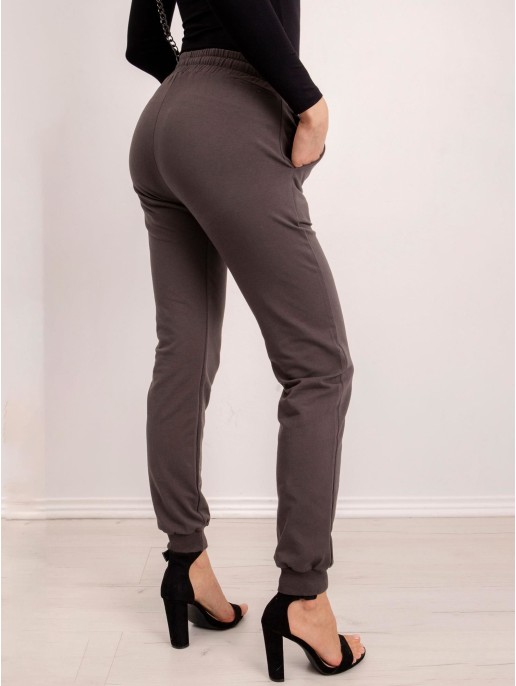 Spodnie dresowe-RV-DR-5040.02X-ciemny khaki Spodnie dresowe-RV-DR-5040.02X-ciemny khaki