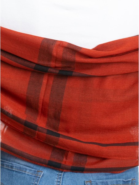 Chustka-AT-CH-F55005-2.21-ciemny pomarańczowy