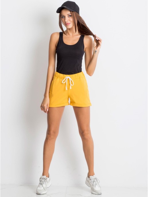 Szorty-RV-SN-4945.06X-ciemny żółty Szorty-RV-SN-4945.06X-ciemny żółty