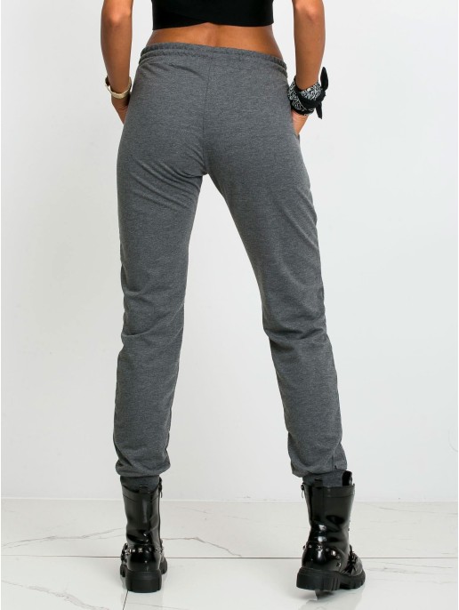 Spodnie dresowe-RV-DR-5040.09X-ciemny szary Spodnie dresowe-RV-DR-5040.09X-ciemny szary