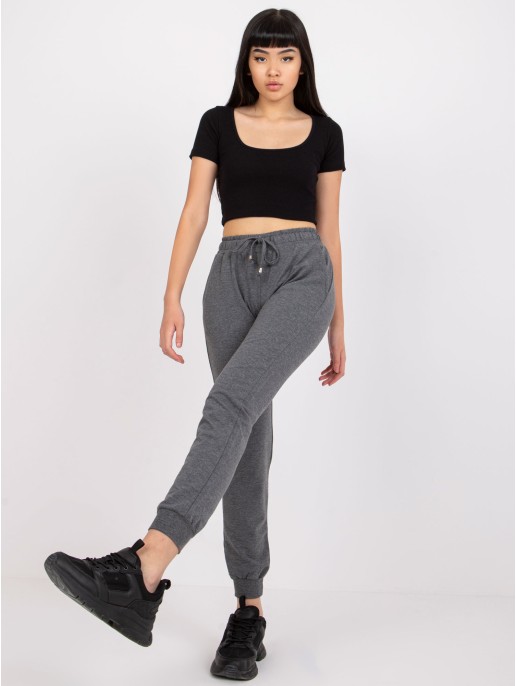 Spodnie dresowe-RV-DR-5040.09X-ciemny szary Spodnie dresowe-RV-DR-5040.09X-ciemny szary