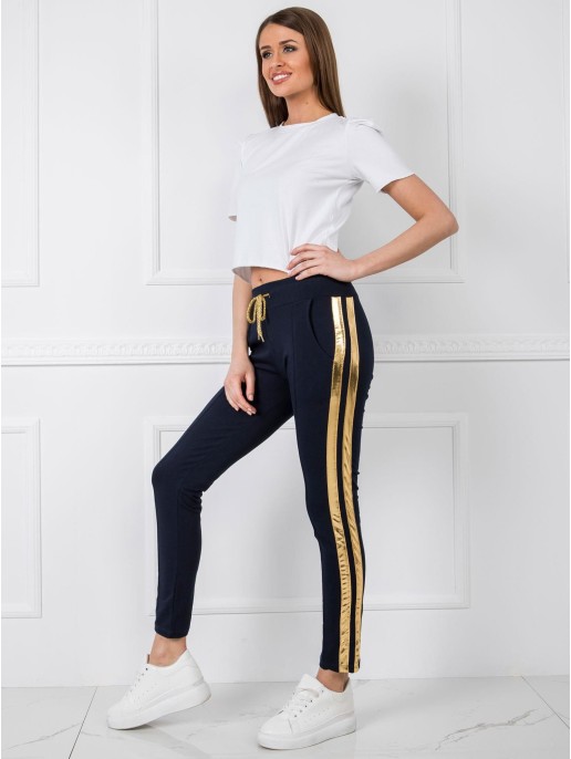 Spodnie dresowe-RV-DR-5408.28P-granatowy Spodnie dresowe-RV-DR-5408.28P-granatowy